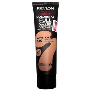 Revlon‎ ColorStay Full Cover Foundation Matte Natural Tan 330 1.0 oz New